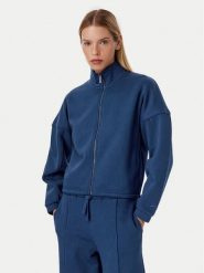 Reebok Bluza Reebok X Ewa Chodakowska Lidka RK25979CCW Granatowy Relaxed Fit. Niebieskie bluzy damskie Reebok, xl, bez wzorów, z syntetyku, bez ramiączek, bez kaptura. Za 199.99 zł.