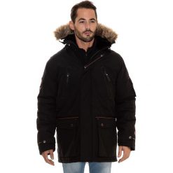 Parka w kolorze czarnym. Czarne parki męskie Northvalley, m, bez wzorów, bez kołnierzyka, bez kaptura. W wyprzedaży za 329.95 zł.