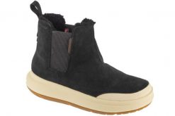 Buty zimowe damskie, Marquette Thermo Pull On WP. Czarne obuwie trekkingowe damskie Merrell, z materiału, bez zapięcia. Za 499.99 zł.