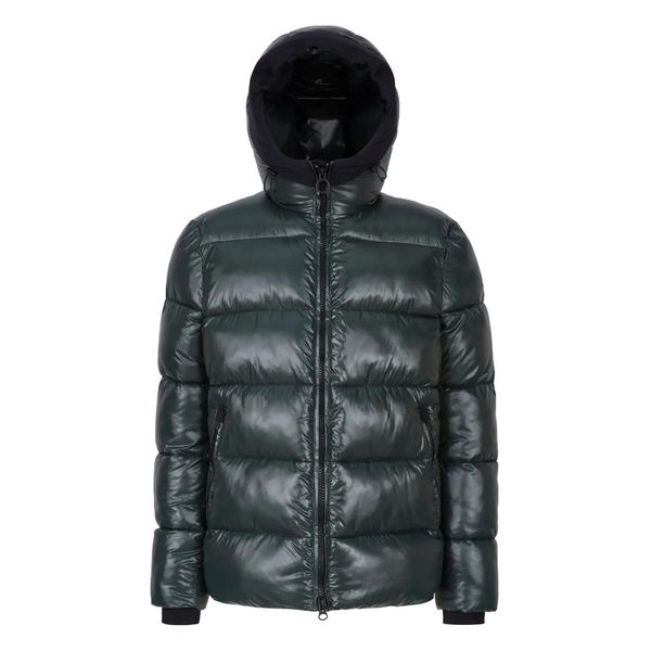 Kurtka Geox Spherica. Czarne kurtki męskie Converse, l, bez wzorów, z materiału, eleganckie, bez kaptura. Za 1,265.50 zł.