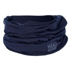 Wielofunkcyjny szalik/ocieplacz na szyję Heat Keeper Granatowy. Niebieskie szaliki damskie HEAT KEEPER, bez wzorów. Za 116.99 zł.