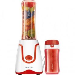 Nutri blender do Smoothie 0,3-0,6l Sencor biało-czerwony. Białe blendery Sencor. W wyprzedaży za 104.90 zł.