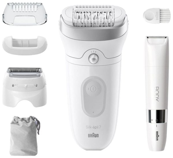 Braun Silk-épil 7 7-441 biało-srebrny. Depilatory BRAUN. Za 429.00 zł.