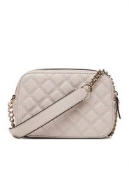 Guess Torebka Giully II HWQG96 73140 Beżowy. Brązowe torebki do ręki damskie Guess, z aplikacjami, ze skóry, bez dodatków. Za 379.99 zł.