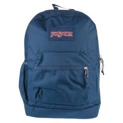 Plecak sportowo-turystyczny dla dorosłych Cross Town Plus Backpack. Niebieskie plecaki męskie Jansport, bez wzorów, z materiału, sportowe. Za 149.99 zł.