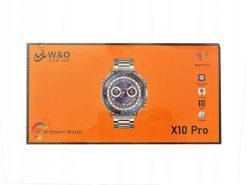 SmartWatch X10 PRO METALOWY Menu PL Rozmowy NFC 1.55" HD AMOLED Android iOS. Zegarki smartwatch ITIMPORT, bez wzorów. Za 981.87 zł.