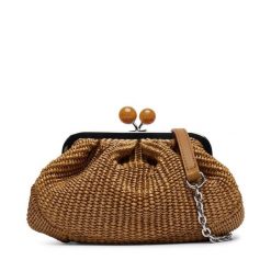 Torebka Weekend Max Mara. Brązowe torebki do ręki damskie Weekend Max Mara, bez wzorów, bez dodatków. Za 1,159.00 zł.