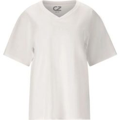 T-shirt damski Cruz Ingeberg. Białe t-shirty damskie CRUZ, bez wzorów, bez kołnierzyka, bez ramiączek. Za 145.50 zł.