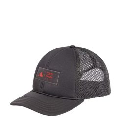 CZAPKA Z DASZKIEM AUDI REVOLUT F1 TEAM. Czarne czapki damskie Adidas, bez wzorów, z elastanu, eleganckie. Za 199.00 zł.