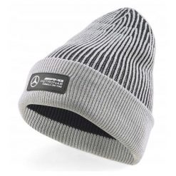 Czapka Zimowa Puma Mapf1 Beanie Mercedes Team Silver. Szare czapki damskie Puma, na zimę, bez wzorów. Za 88.00 zł.
