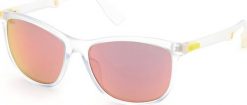 WEB EYEWEAR Męskie okulary przeciwsłoneczne WEB EYEWEAR model WE0300-5726Q (Szkło/Zausznik/Mostek) 57/16/140 mm) NoSize. Okulary przeciwsłoneczne damskie WEB EYEWEAR. Za 135.94 zł.