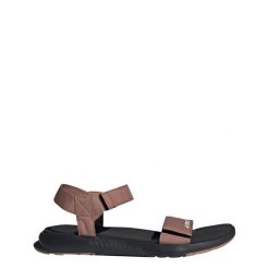Sandały Terrex Hydroterra Light. Brązowe sandały damskie Adidas, bez wzorów, bez obcasa, bez zapięcia. Za 179.00 zł.