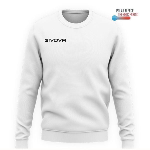 Bluza piłkarska dla dorosłych Givova Maglia One biała. Białe bluzy męskie Givova, m, bez wzorów, z poliesteru, sportowe, bez ramiączek, bez kaptura. Za 78.97 zł.