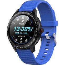 Smartwatch Roneberg Smartwatch Roneberg RLL9 : KOLOR - NIEBIESKI. Niebieskie zegarki smartwatch Roneberg, bez wzorów. Za 259.00 zł.