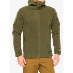 Kurtka polarowa męska Helikon-Tex Patriot Mk2. Zielone kurtki męskie HELIKON-TEX, m, bez wzorów, z polaru, sportowe, bez kaptura. Za 384.99 zł.