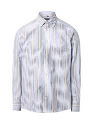 Nils Sundström koszula casual Mężczyźni Regular Fit Bawełna beżowy|zielony, M. Brązowe koszule męskie Nils Sundström, m, bez wzorów, z bawełny, casualowe, bez kołnierzyka, bez ramiączek. Za 159.95 zł.