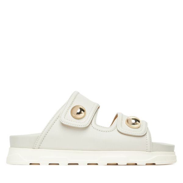 Klapki Furla. Klapki damskie Furla, bez wzorów, bez obcasa, bez zapięcia. Za 1,159.00 zł.