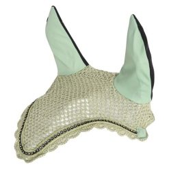 Czapka dla konia HV Polo Classic. Zielone czapki damskie HV POLO, bez wzorów, z materiału, sportowe. Za 165.00 zł.