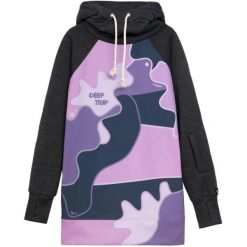 Kurtka Deep Trip Damska Outdoorowa Fibi. Czarne kurtki sportowe damskie DEEP TRIP, na zimę, bez wzorów, z softshellu, bez ramiączek, z kapturem, narciarskie. Za 499.00 zł.