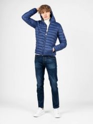 Invicta Kurtka "Down Jacket" | 4431449 | Mężczyzna | Niebieski. Niebieskie kurtki męskie Invicta, m, z aplikacjami, z poliamidu, bez kaptura. W wyprzedaży za 369.00 zł.