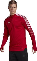 Adidas Bluza adidas TIRO 21 Training Top GH7303 GH7303 czerwony XXL. Czerwone bluzy męskie Adidas, m, bez wzorów, bez ramiączek, bez kaptura. Za 94.39 zł.