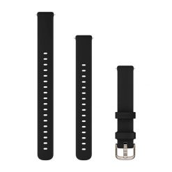 Silikonowy pasek do zegarka Garmin Lily®. Czarne zegarki damskie Garmin. Za 210.50 zł.