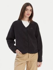 Adidas Kardigan Future Icons 3-Stripes KB5233 Czarny Loose Fit. Czarne kardigany damskie Adidas, l, bez wzorów, z syntetyku, bez kołnierzyka. Za 219.99 zł.