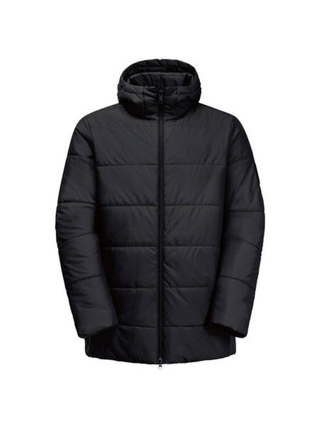 Jack Wolfskin Kurtka zimowa Deutzer 1207451 Czarny Regular Fit. Czarne kurtki męskie Jack Wolfskin, na zimę, m, bez wzorów, z syntetyku, bez kaptura. Za 589.00 zł.