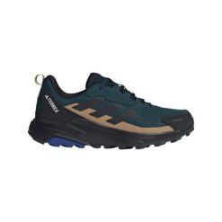 Buty trekkingowe adidas Terrex Anylander Rain.Rdy. Zielone trekkingi męskie Adidas, z materiału, bez zapięcia. Za 412.00 zł.