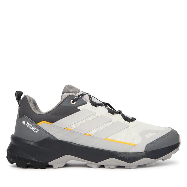 Trekkingi adidas. Szare buty zimowe męskie Adidas, bez wzorów, bez obcasa, bez zapięcia. Za 439.99 zł.