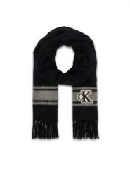 Calvin Klein Szalik LV04F8101G Czarny. Czarne rękawiczki damskie Calvin Klein, bez wzorów, z wełny. Za 329.99 zł.