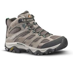 Buty turystyczne męskie Merrell Moab 3 Mid. Buty zimowe męskie Merrell, bez wzorów, bez obcasa, bez zapięcia. W wyprzedaży za 499.99 zł.