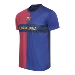 Koszulka piłkarska dla dorosłych FC Barcelona Home 24/25. Czarne bluzki damskie FC BARCELONA, xl, bez wzorów, sportowe, bez kołnierzyka, bez ramiączek. W wyprzedaży za 118.50 zł.