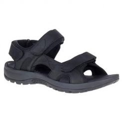 Buty do chodzenia męskie Merrell Sandspur 2 Convert. Czarne buty zimowe męskie Merrell, bez wzorów, z gumy, bez obcasa, bez zapięcia. Za 339.99 zł.