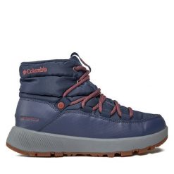 Śniegowce Columbia. Niebieskie śniegowce damskie Columbia, bez zapięcia. Za 329.99 zł.
