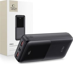 TECH-PROTECT PB02 POWER BANK 20000MAH 22.5W BLACK. Czarne powerbanki TECH-PROTECT. Za 110.56 zł.
