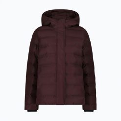 Kurtka ocieplana damska CMP 35K3666 Fix Hood. Fioletowe kurtki sportowe damskie CMP, m, bez wzorów, z materiału, bez ramiączek, z kapturem, trekkingowe. Za 449.99 zł.