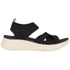 Sandały damskie Whistler Acerra. Białe sandały damskie Whistler, bez wzorów, z materiału, bez obcasa, bez zapięcia. Za 245.00 zł.