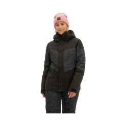 Kurtka narciarska O'Neill wodoodporna i oddychająca 10K/10K. Czarne kurtki sportowe damskie O'Neill, na zimę, xl, bez wzorów, z materiału, bez ramiączek, bez kaptura, narciarskie. Za 425.70 zł.