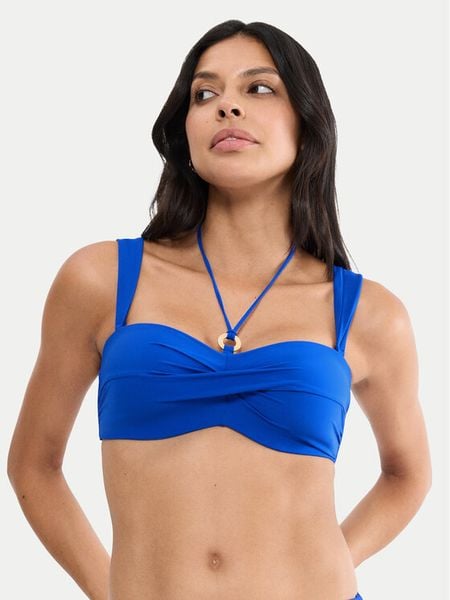 Triumph Góra od bikini Summer Twist DP 10222253 Niebieski. Niebieskie bikini Triumph, bez wzorów, z syntetyku. Za 178.99 zł.
