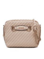 Guess Torebka HWWG95 30140 Beżowy. Brązowe listonoszki damskie Guess, z aplikacjami, ze skóry, bez dodatków. Za 309.99 zł.