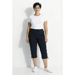 Damskie Funkcyjne rozciągliwe rybaczki proste nogawki hydrofobowe. Czarne spodnie sportowe damskie Ulla Popken, bez wzorów, z elastanu, sportowe, długie. Za 389.99 zł.