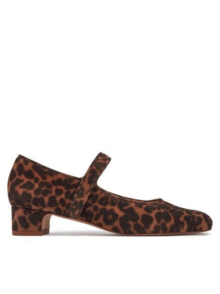 Balagan Baleriny Dora Brązowy. Brązowe balerinki damskie BALAGAN, bez wzorów, ze skóry, bez obcasa, bez zapięcia. Za 419.99 zł.