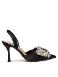 Steve Madden Szpilki Lovie 11004873 Czarny. Czarne szpilki damskie Steve Madden, bez wzorów, z materiału, bez obcasa, na szpilce, bez zapięcia. Za 599.99 zł.