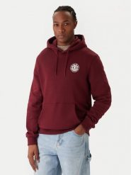 Element Bluza Seal ELYSF00295 Bordowy Regular Fit. Czerwone bluzy męskie Element, l, bez wzorów, z bawełny, bez ramiączek, bez kaptura. Za 319.99 zł.