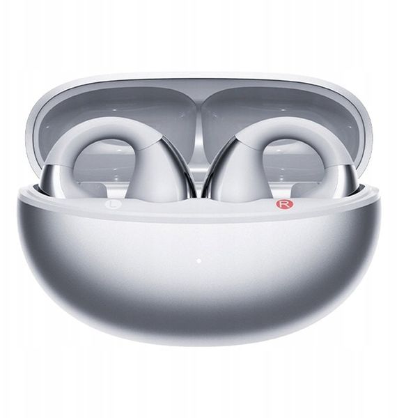 Słuchawki QCY Crossky Clip C30S headphones (silver). Szare słuchawki bezprzewodowe QCY. Za 178.15 zł.