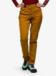 Spodnie softshell damskie Salewa Pedroc 2 DST Regular Pant - golden brown rozmiar: xs. Brązowe spodnie dresowe damskie Salewa, bez wzorów, z softshellu, sportowe. Za 557.28 zł.
