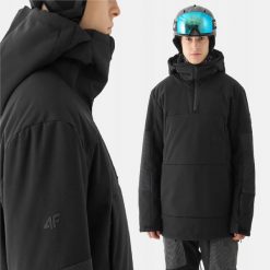 KURTKA MĘSKA ZIMOWA SNOWBOARDOWA 4F MEMBRANA 8000. Kurtki męskie 4F, na zimę, l, bez wzorów, bez kaptura. Za 599.99 zł.