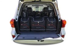 Torby Do Bagażnika Toyota Land Cruiser 5 Mpv 2010-2017 6Szt Kjust. Czarne torby podróżne damskie KJUST, bez wzorów, z kauczuku. Za 1,860.00 zł.