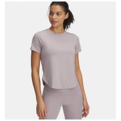 T-Shirt Damski Under Armour Koszulka Sportowa Do Biegania. Koszulki sportowe damskie Under Armour, bez wzorów, bez ramiączek, do biegania. Za 229.99 zł.